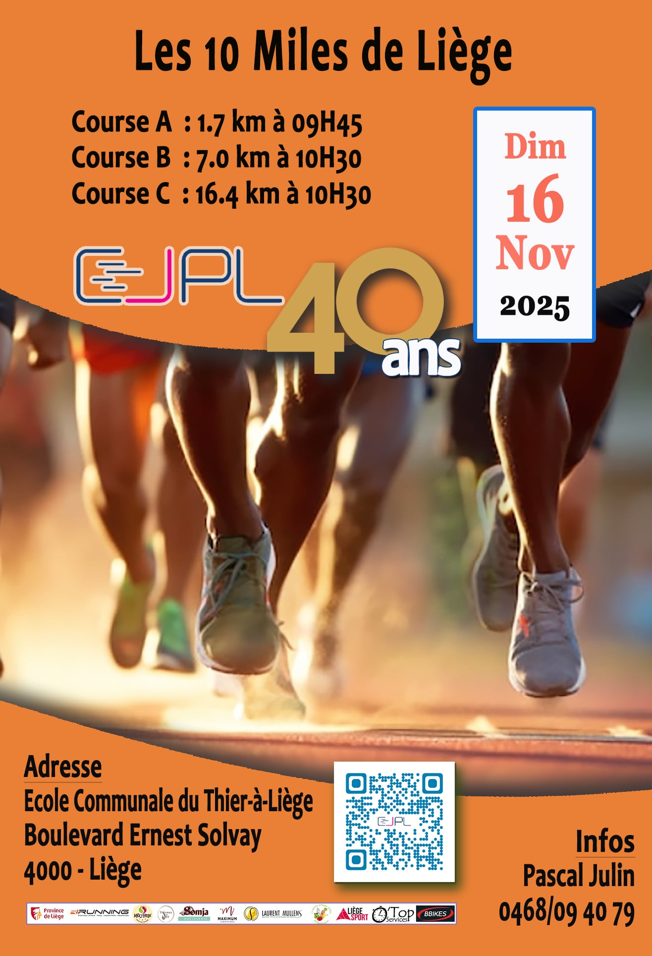 Flyer de la course