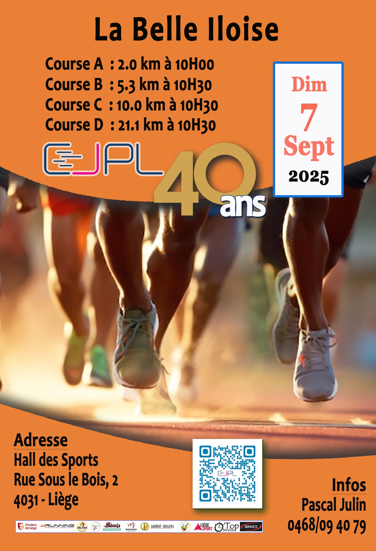 Flyer de la course