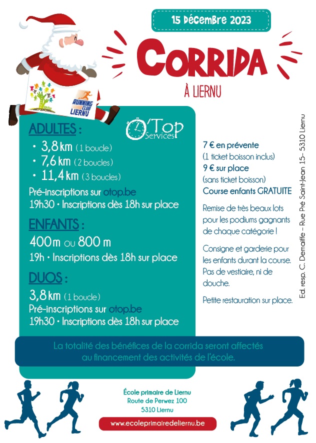 Flyer de la course