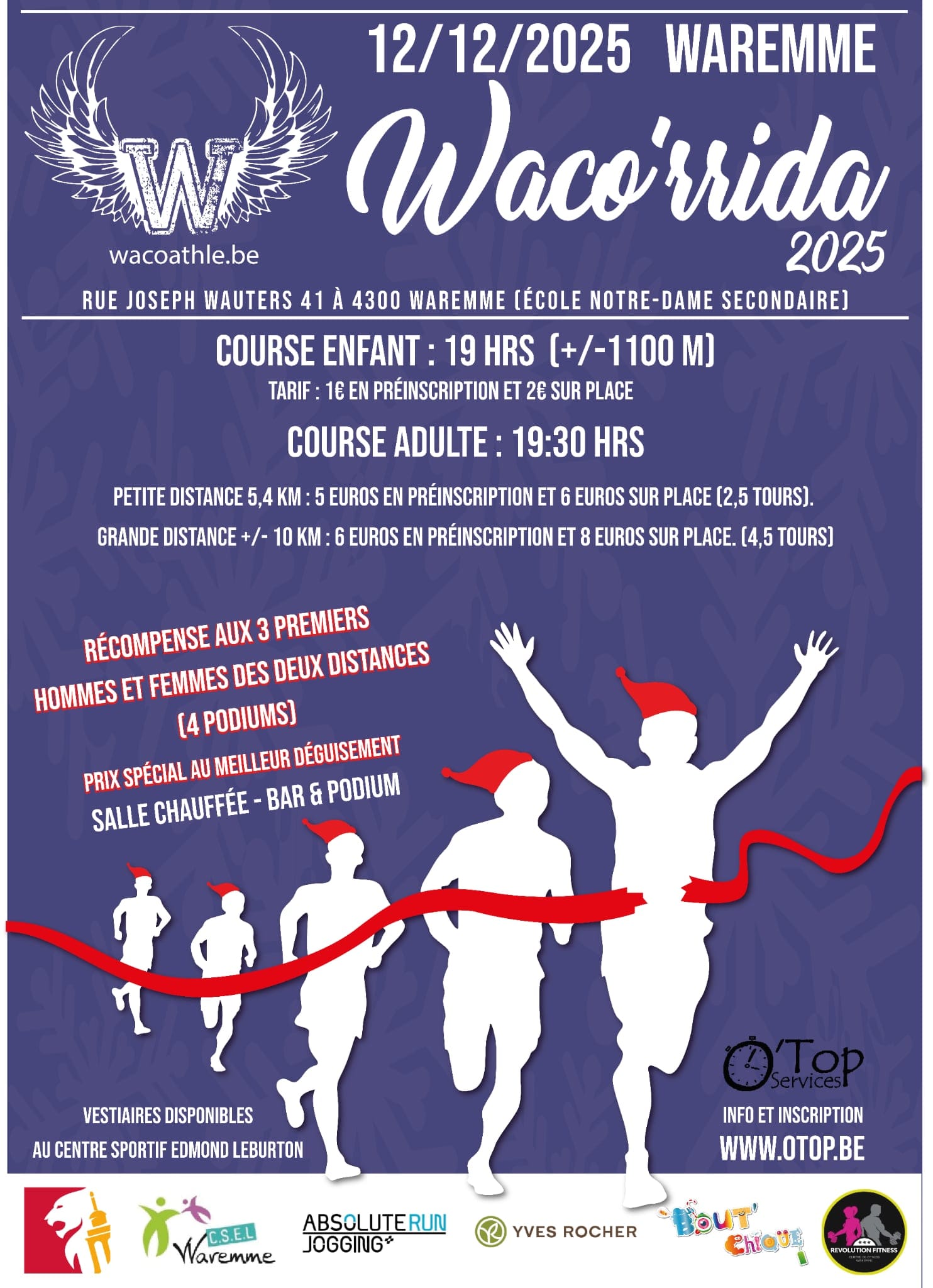 Flyer de la course