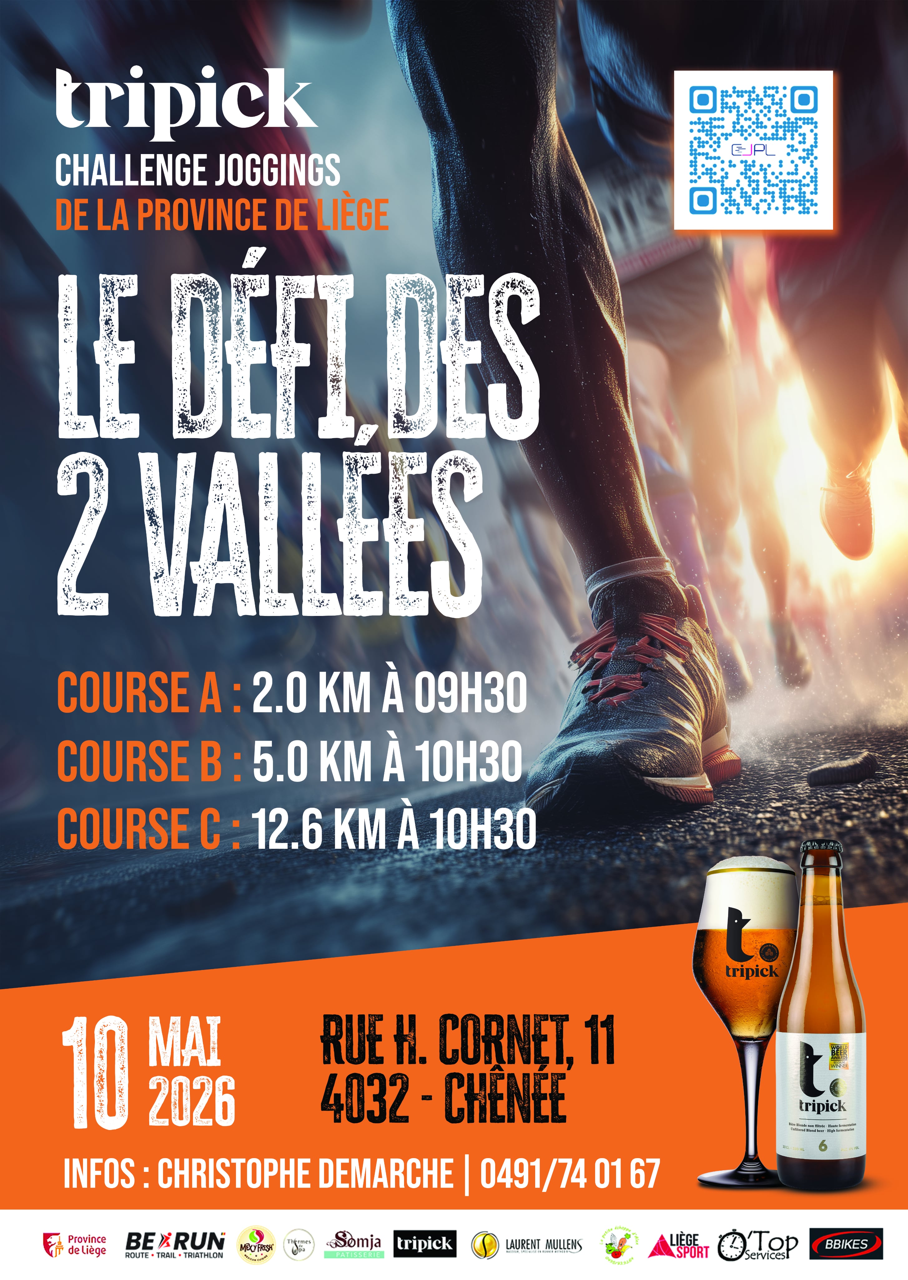 Flyer de la course - verso