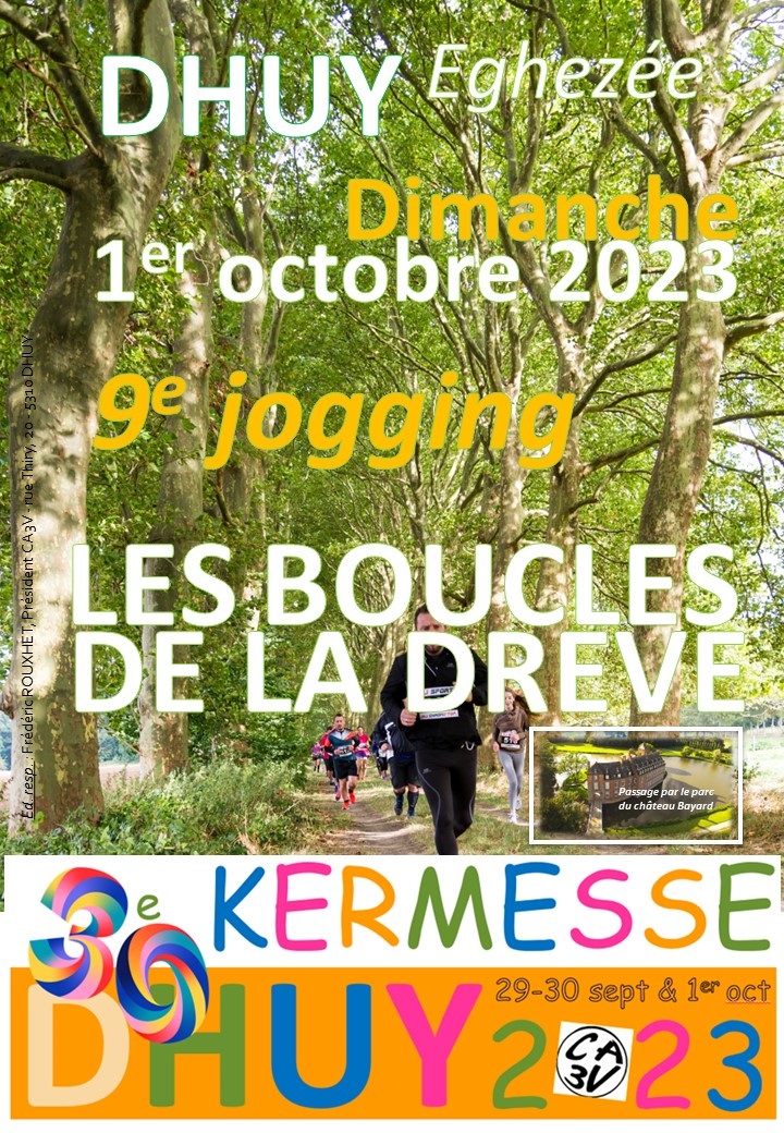 Flyer de la course