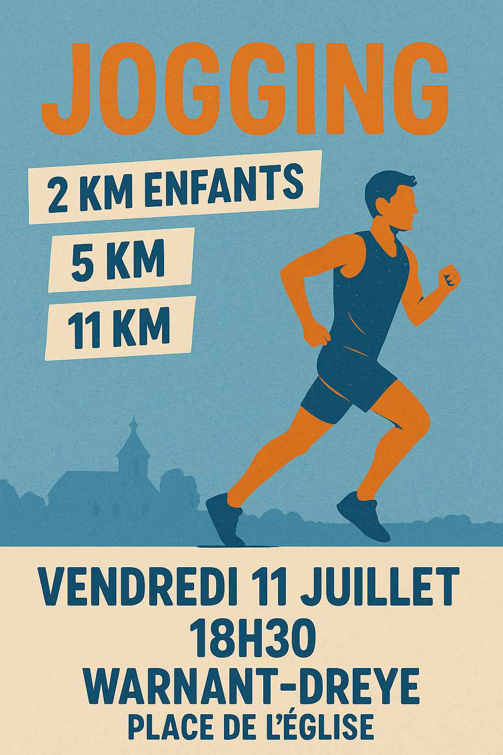 Flyer de la course