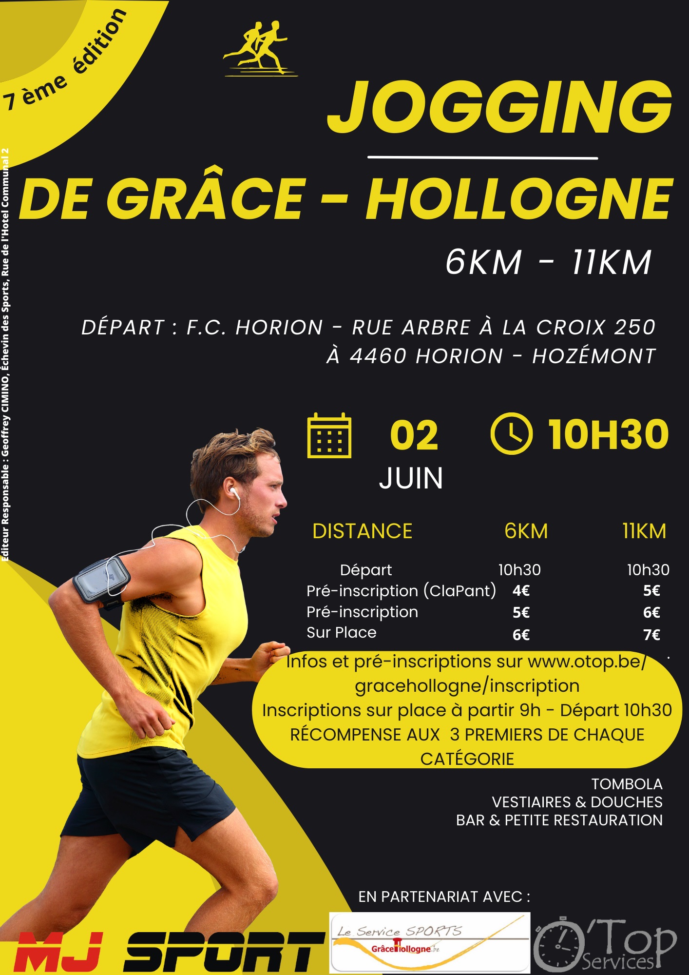 Flyer de la course