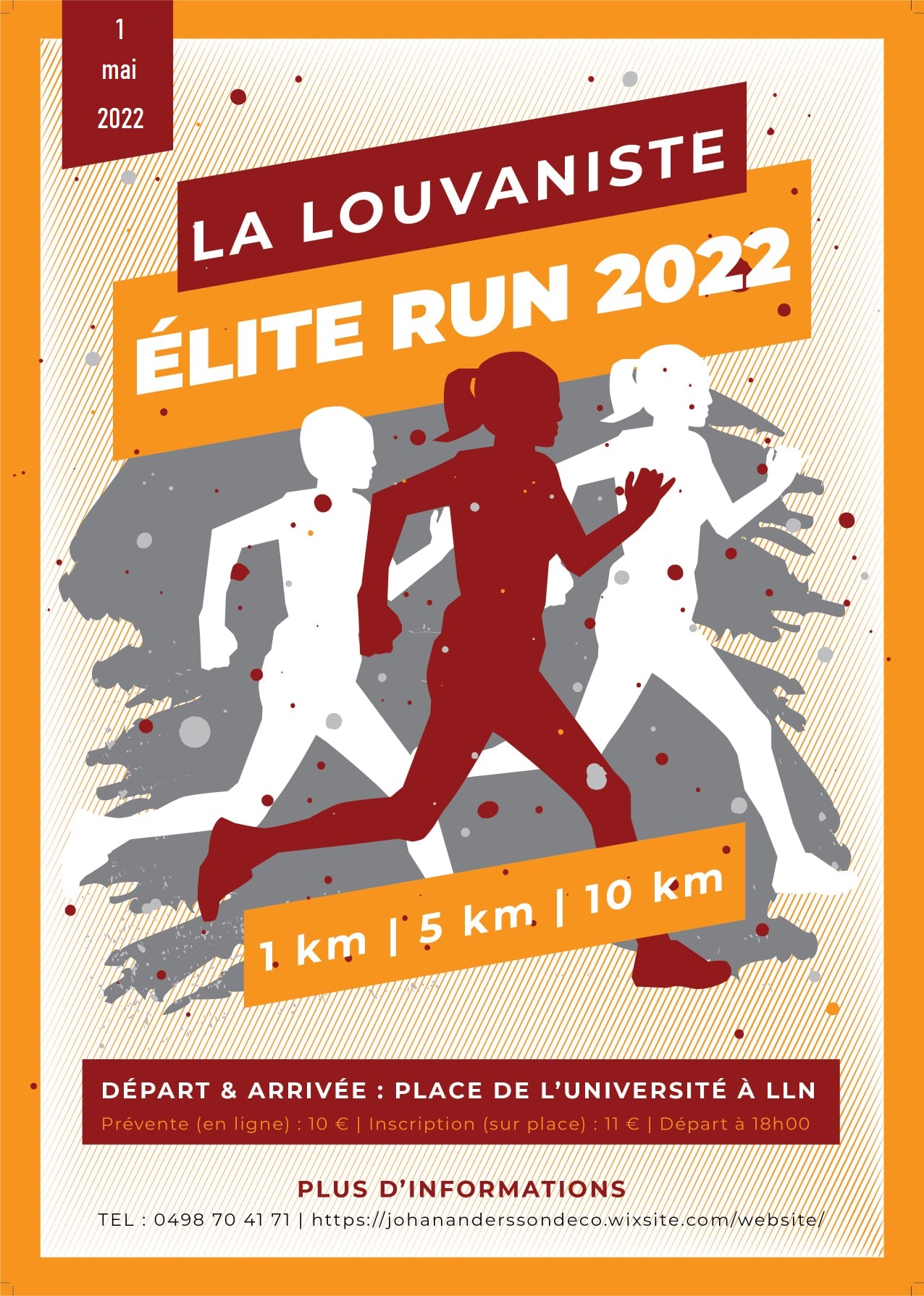 Flyer de la course
