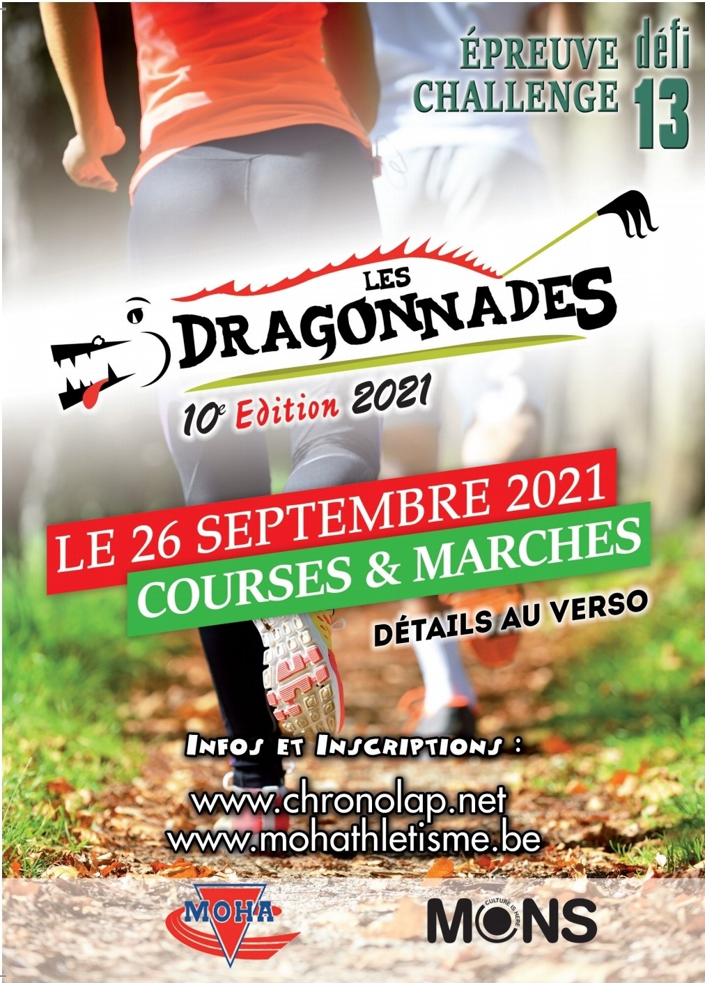 Flyer de la course - recto