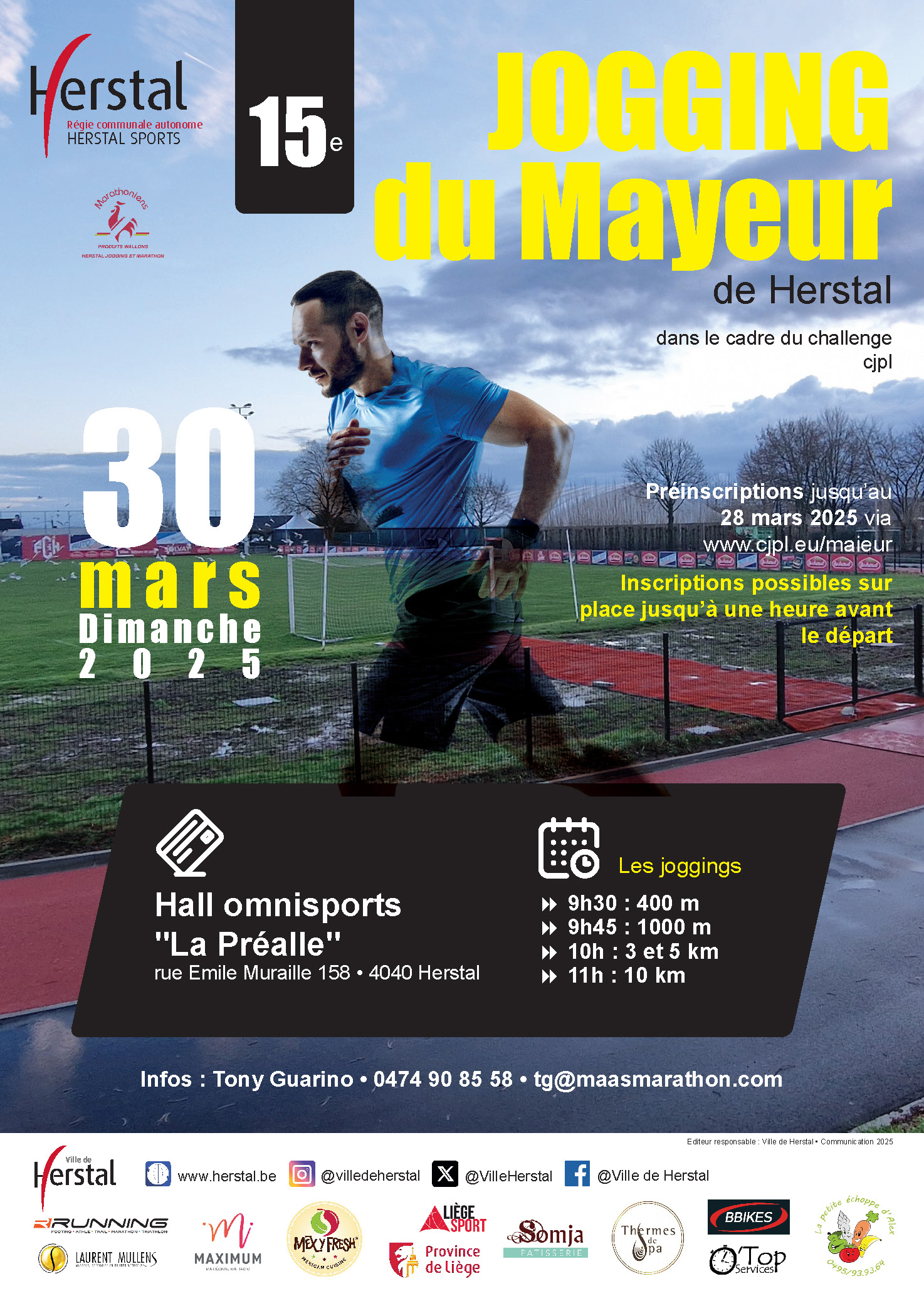 Flyer de la course
