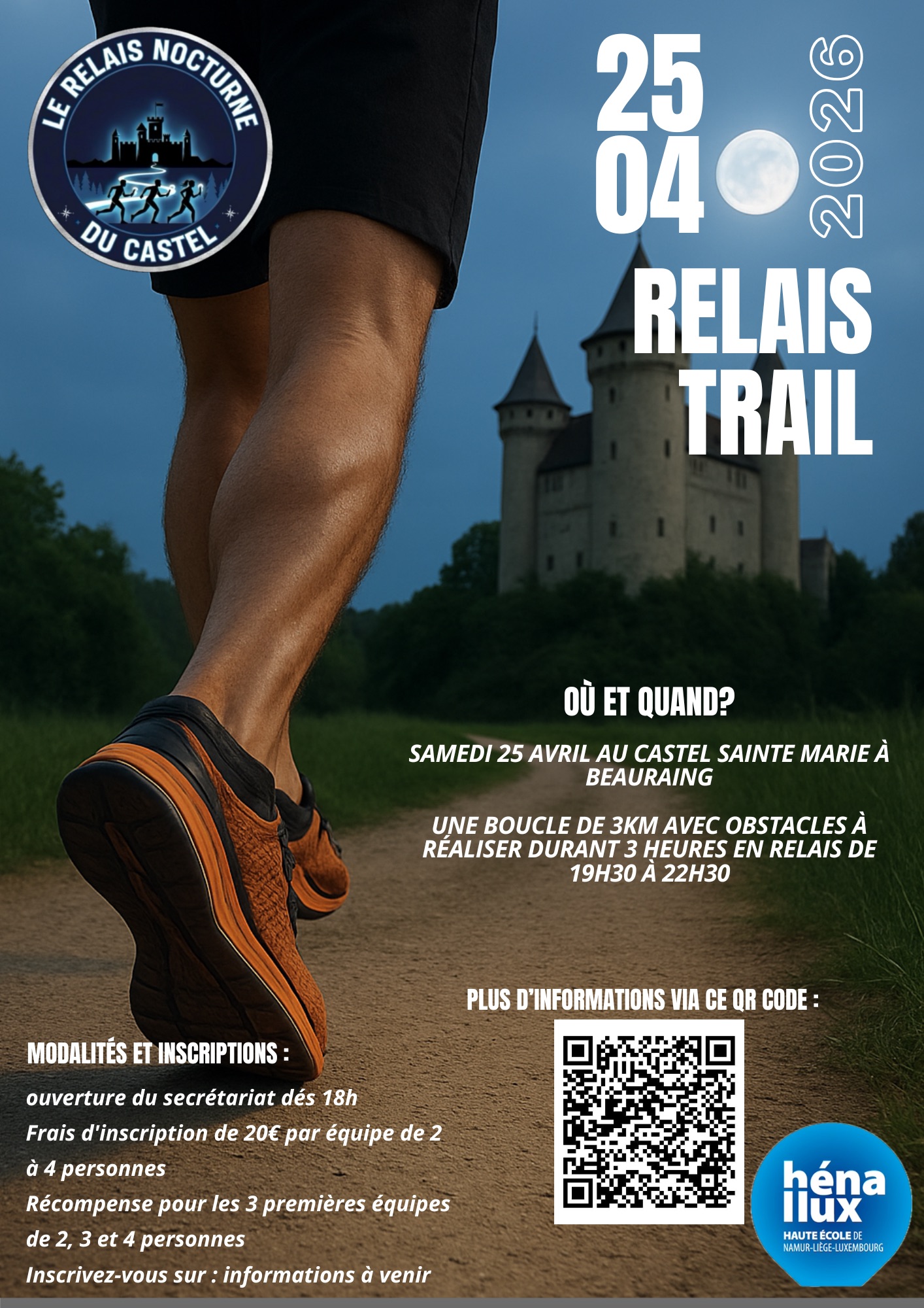 Flyer de la course