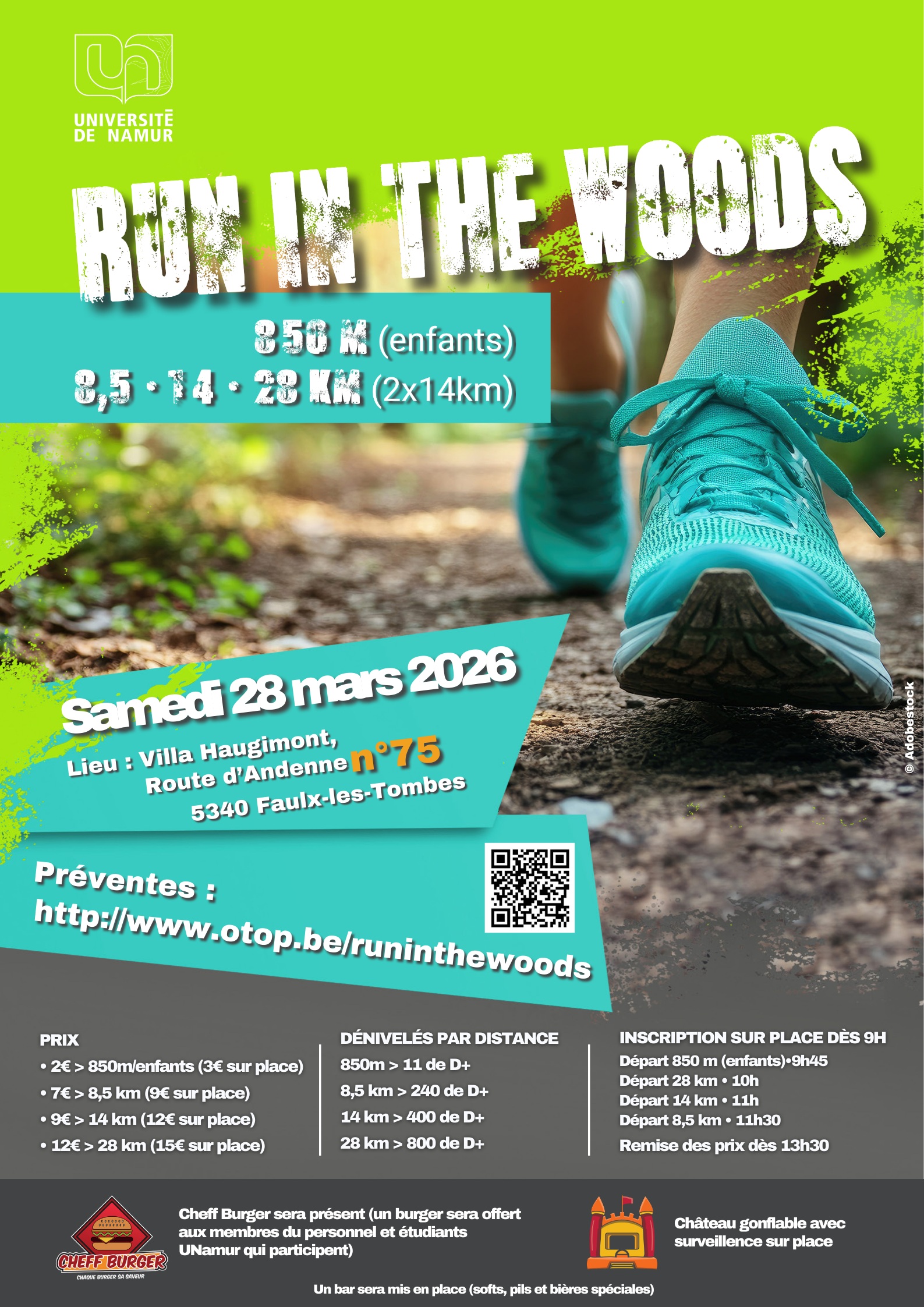 Flyer de la course