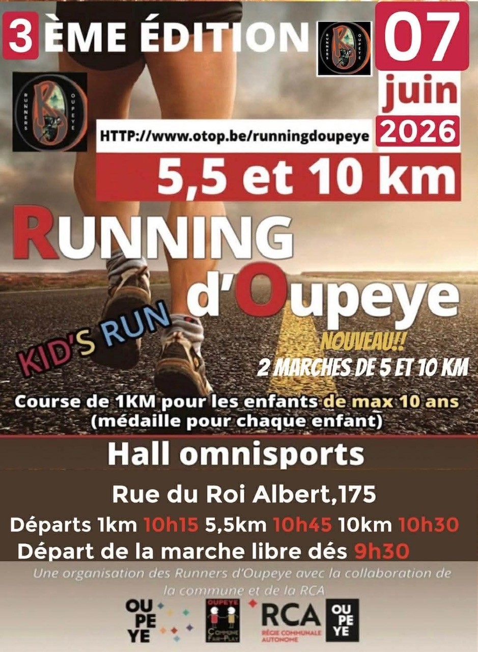 Flyer de la course