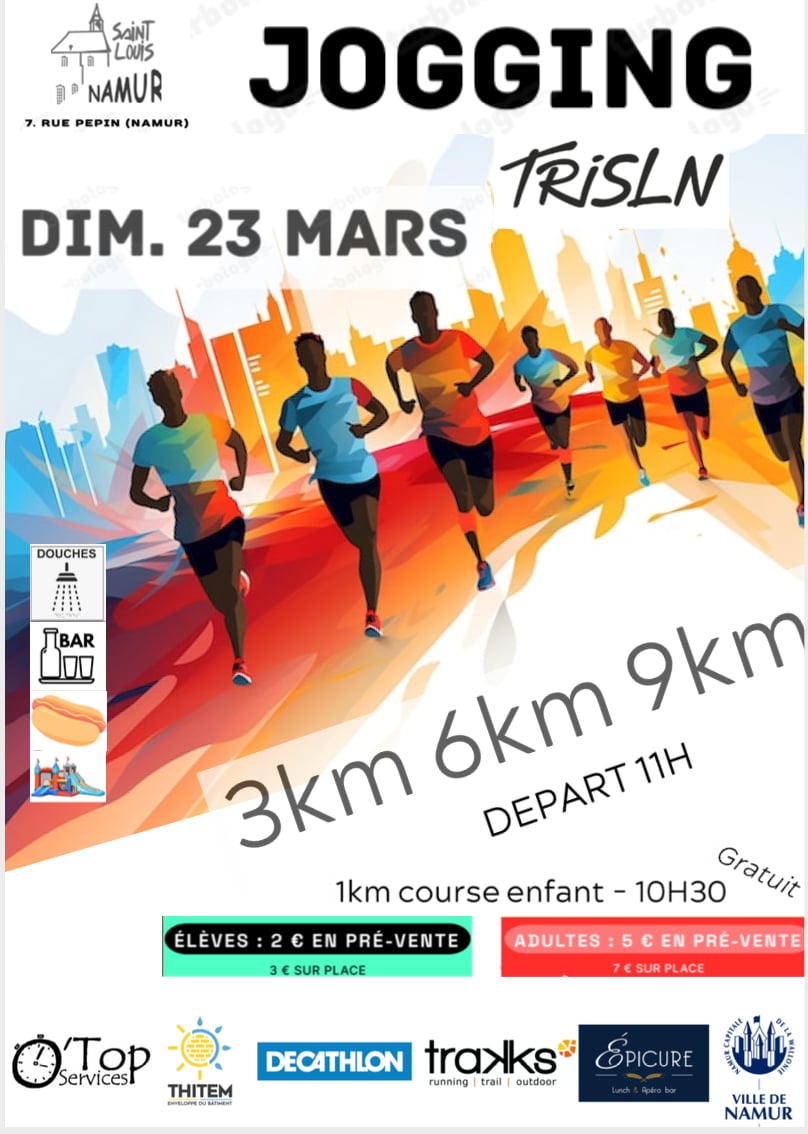 Flyer de la course