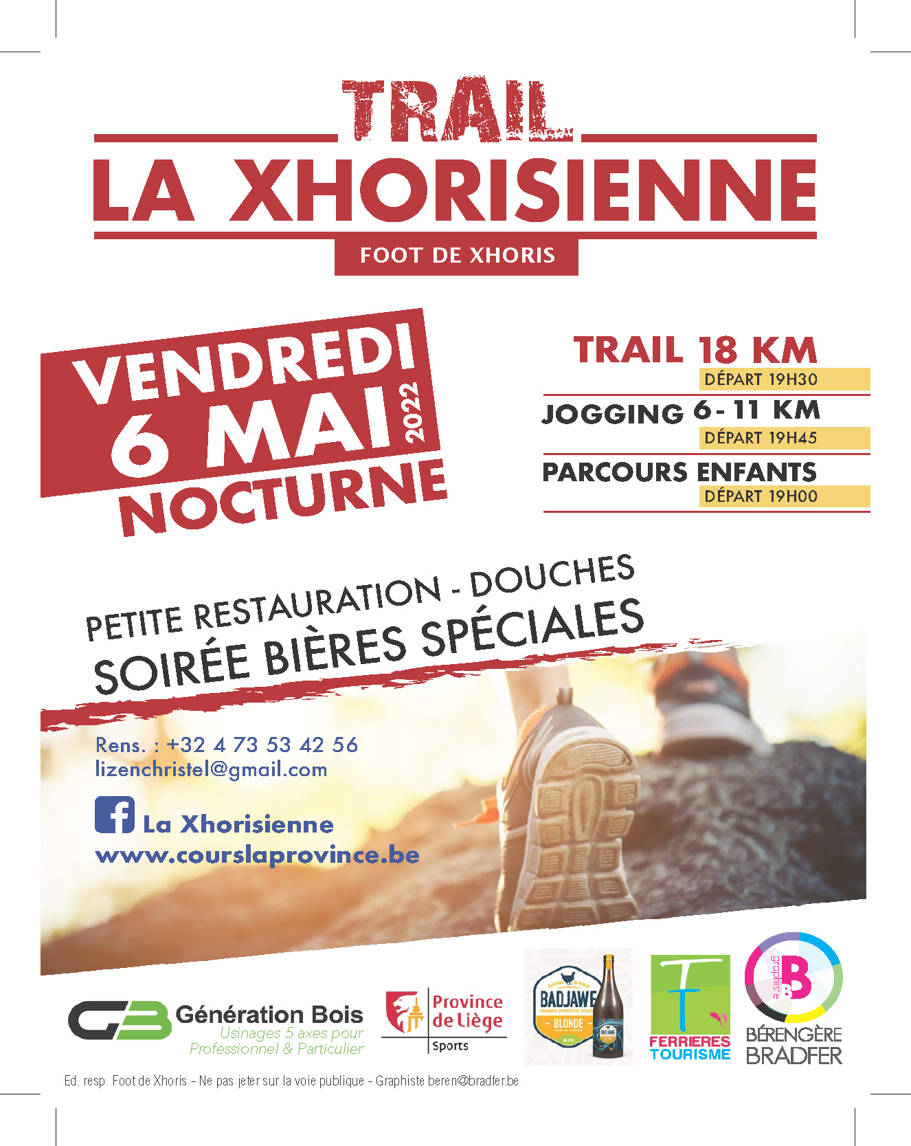 Flyer de la course