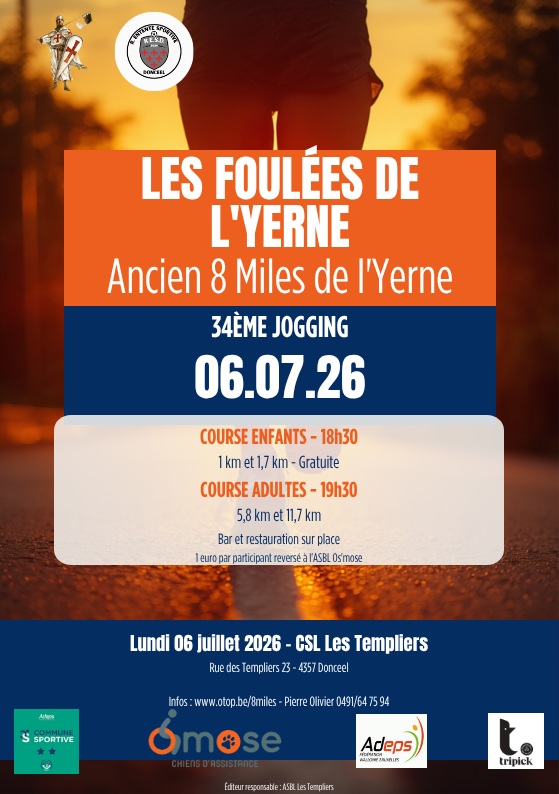Flyer de la course