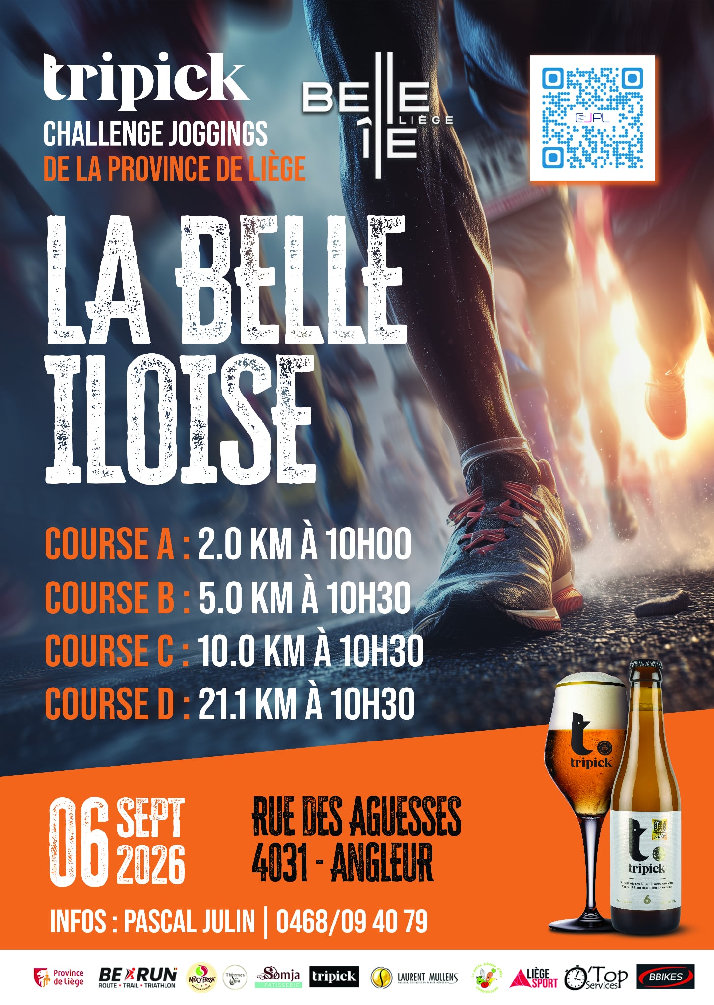 Flyer de la course