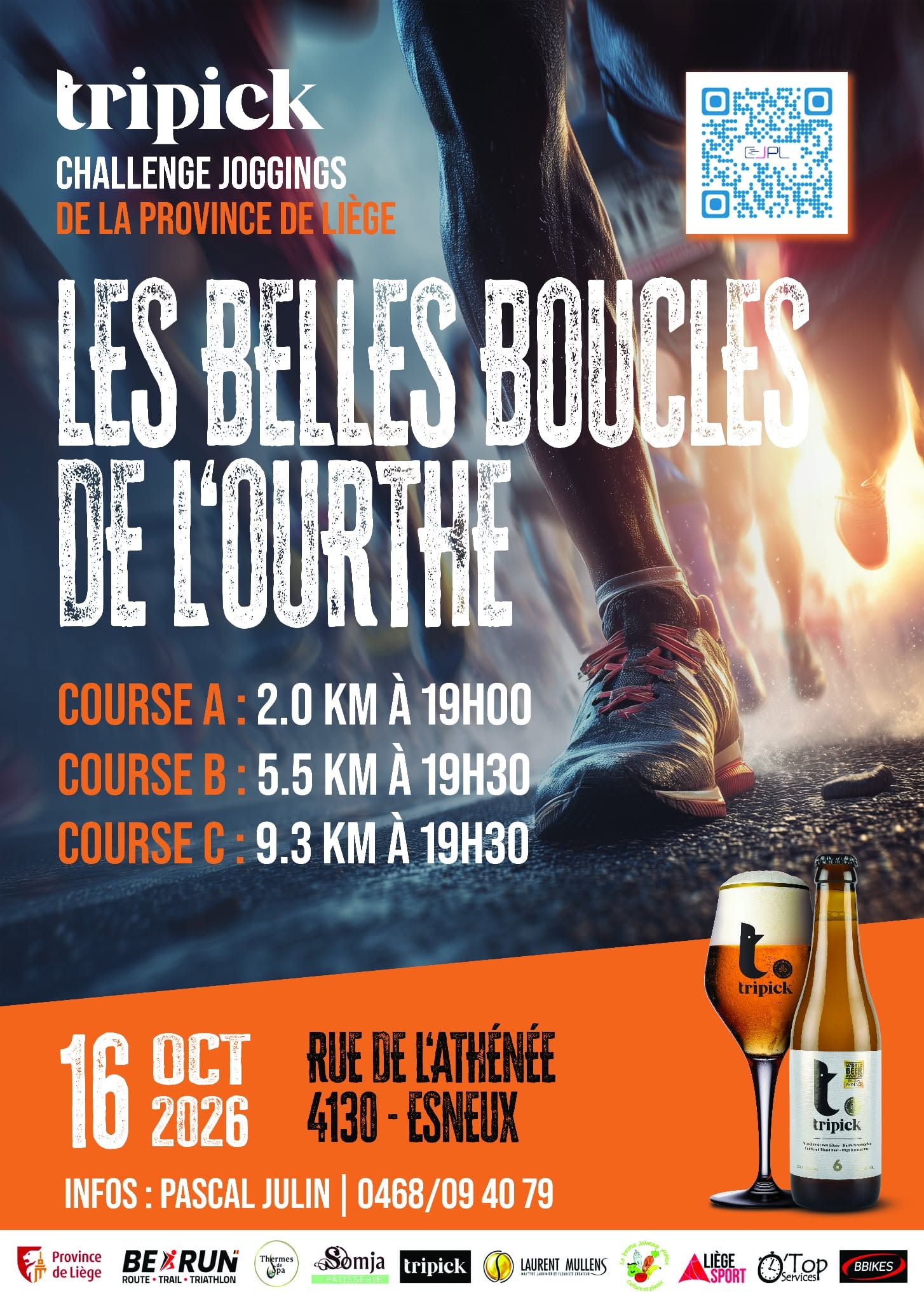 Flyer de la course