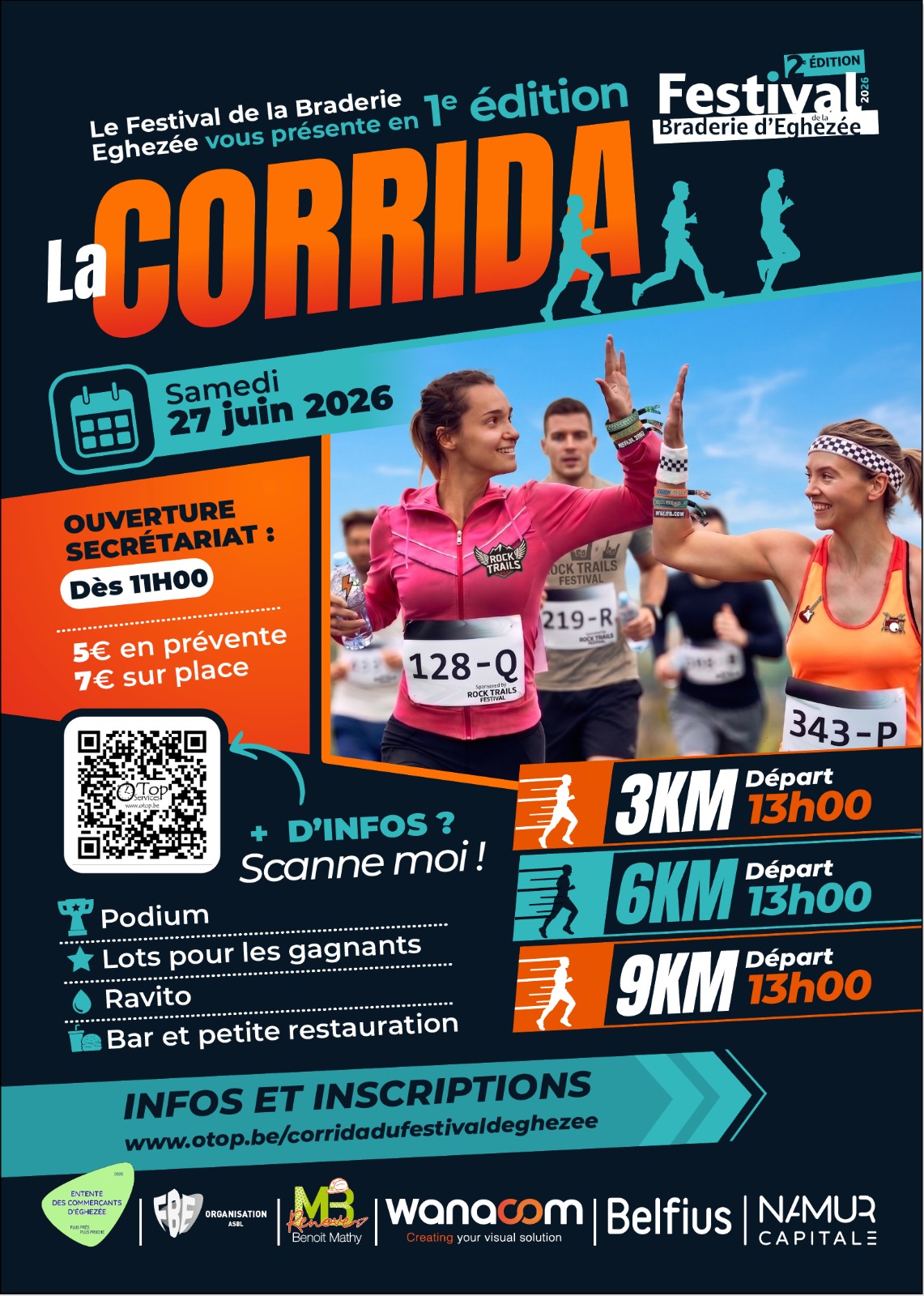 Flyer de la course
