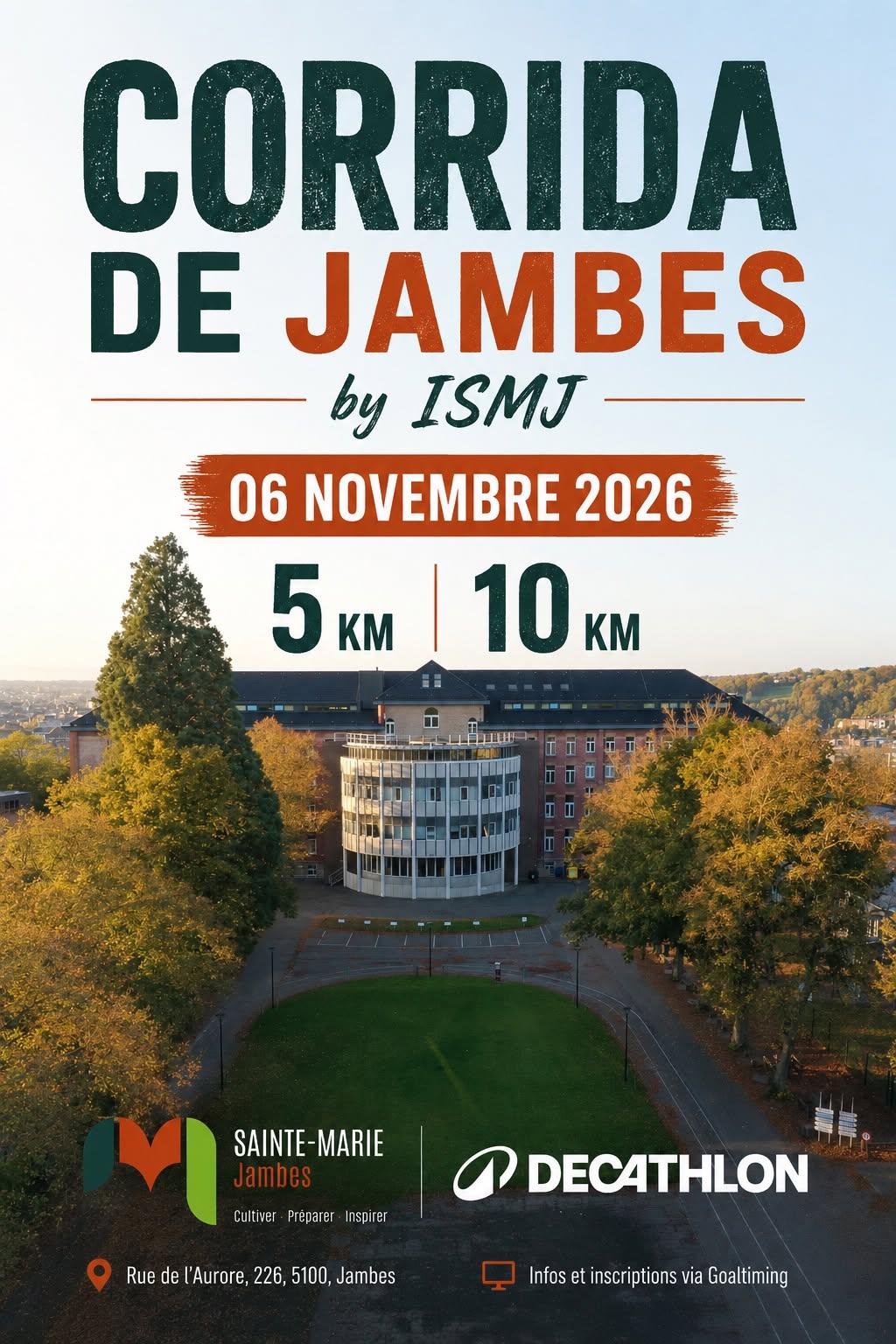 Flyer de la course
