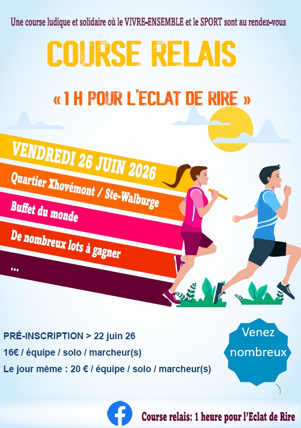 Flyer de la course - recto