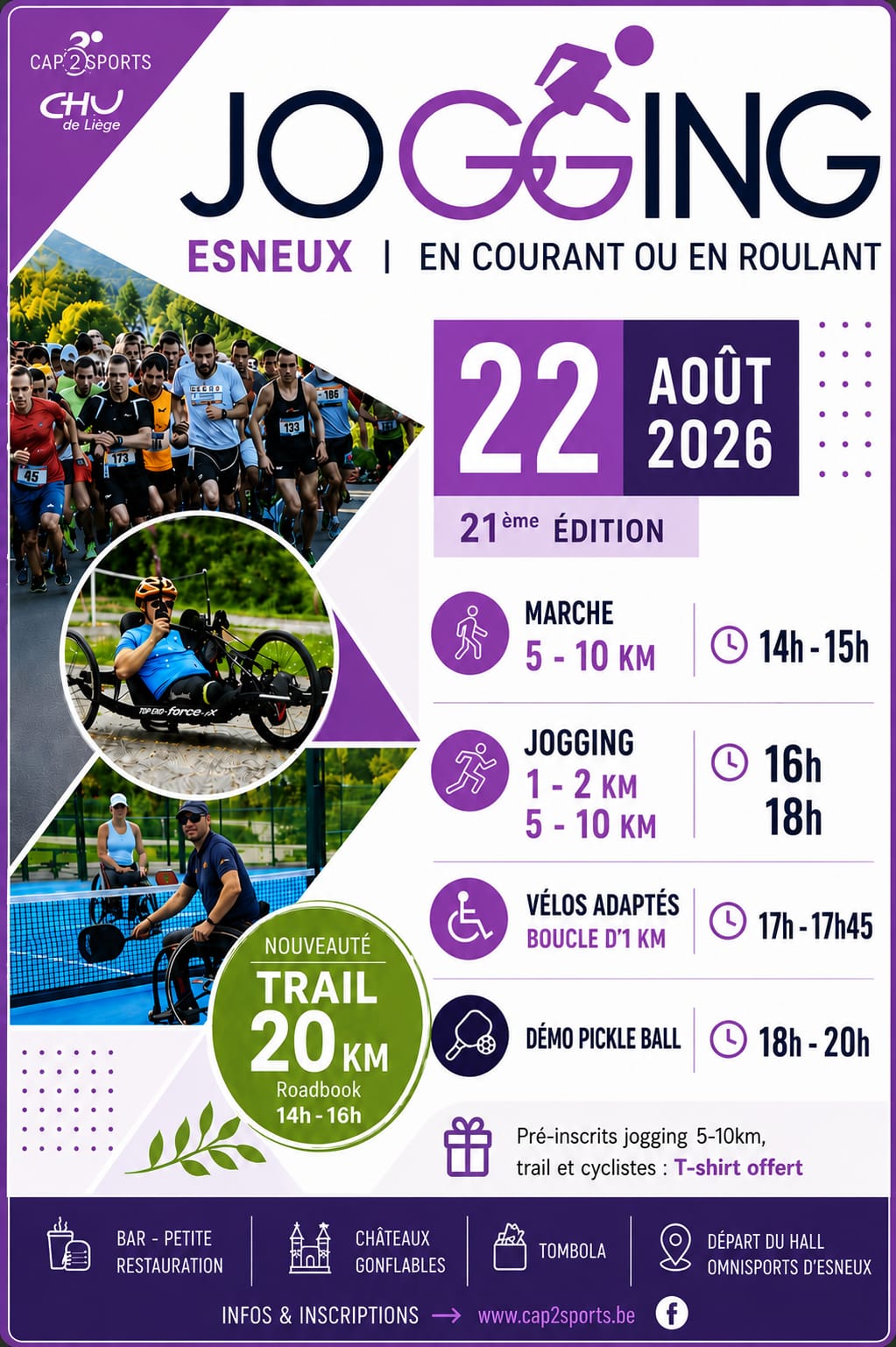 Flyer de la course