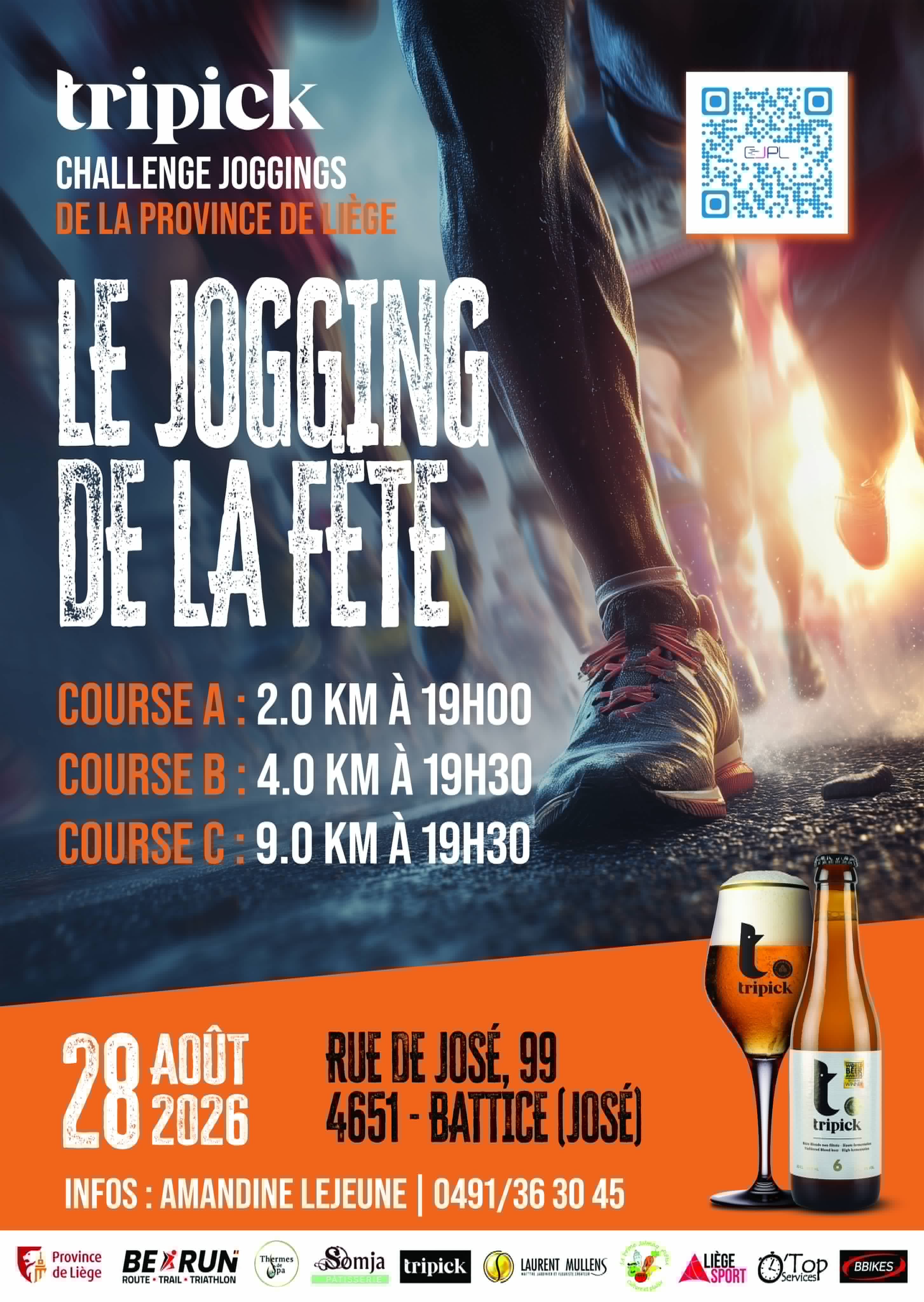Flyer de la course