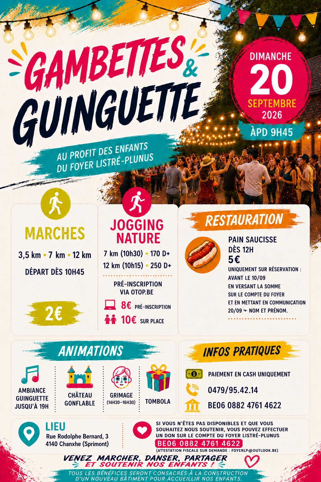 Flyer de la course