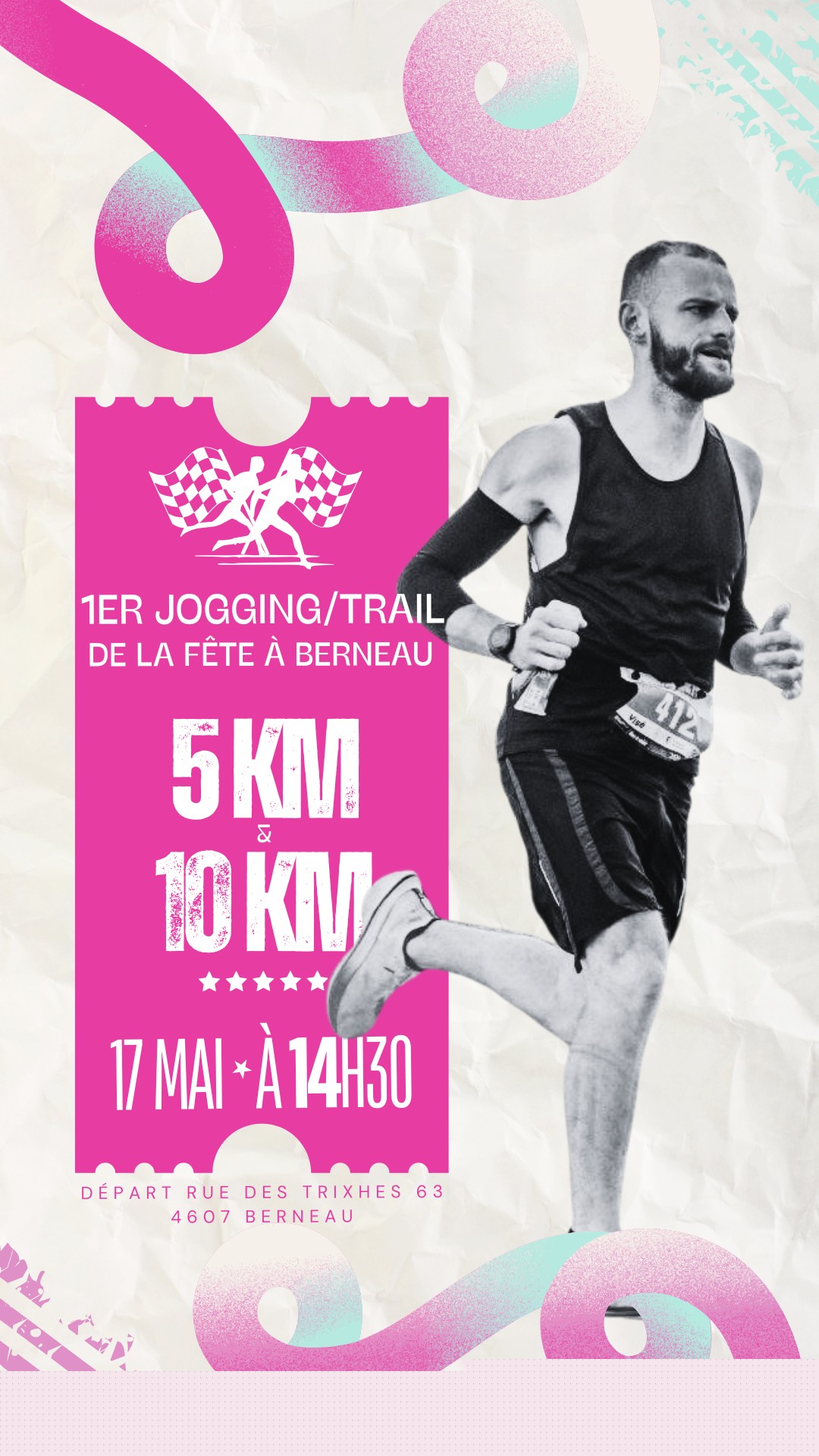Flyer de la course