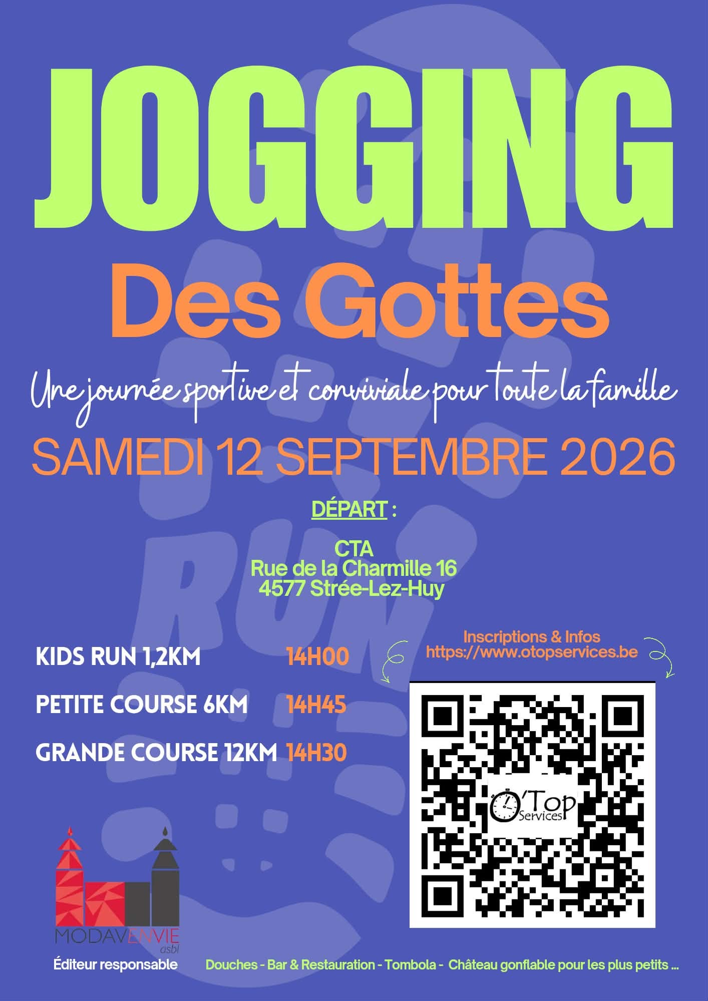 Flyer de la course