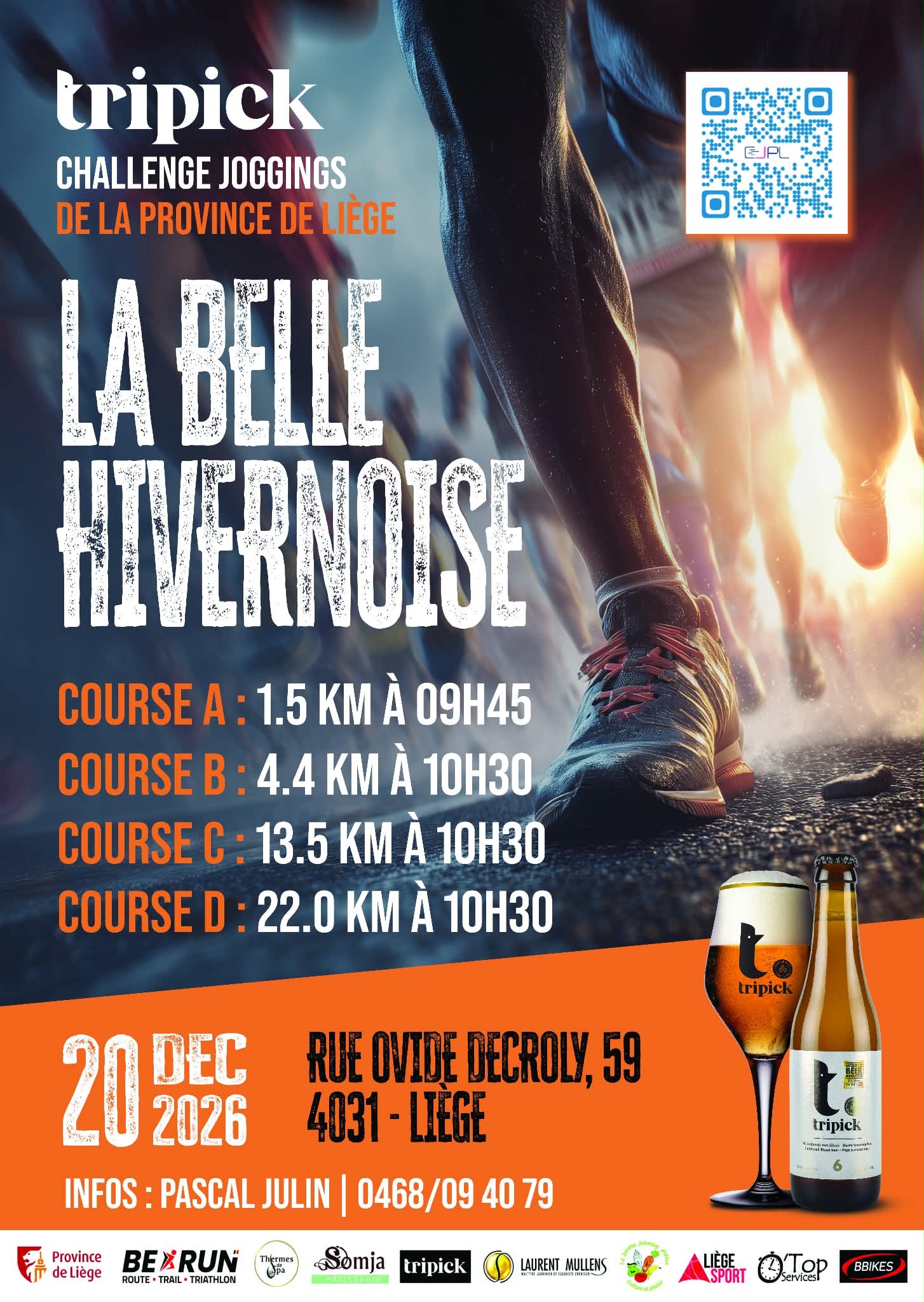 Flyer de la course