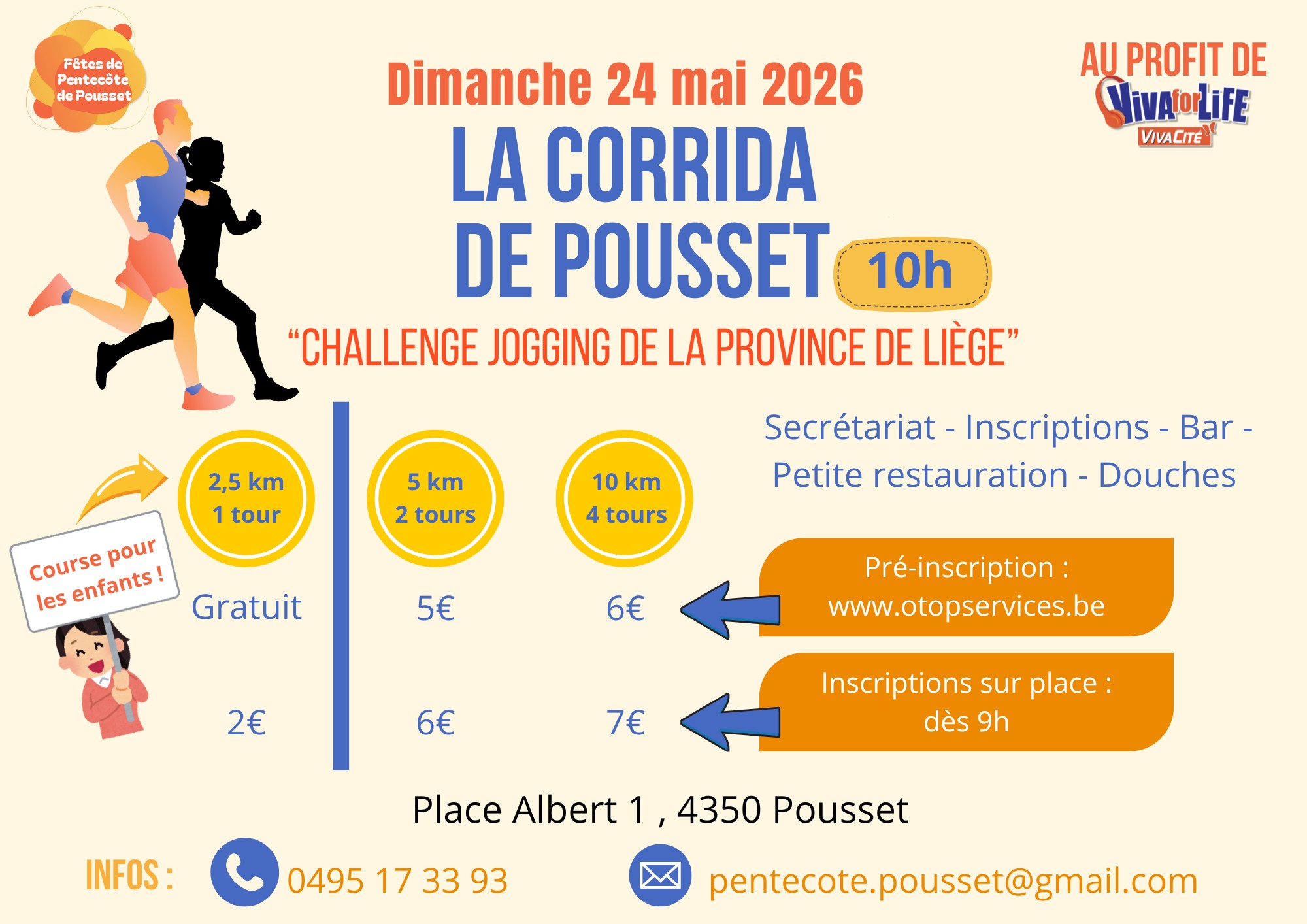 Flyer de la course