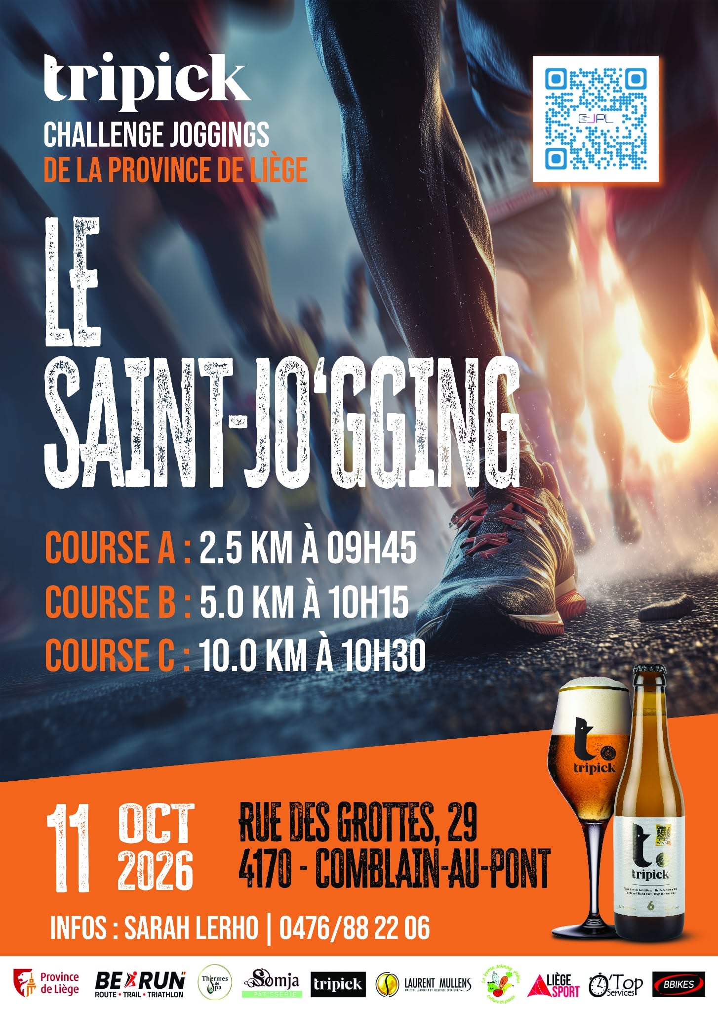 Flyer de la course
