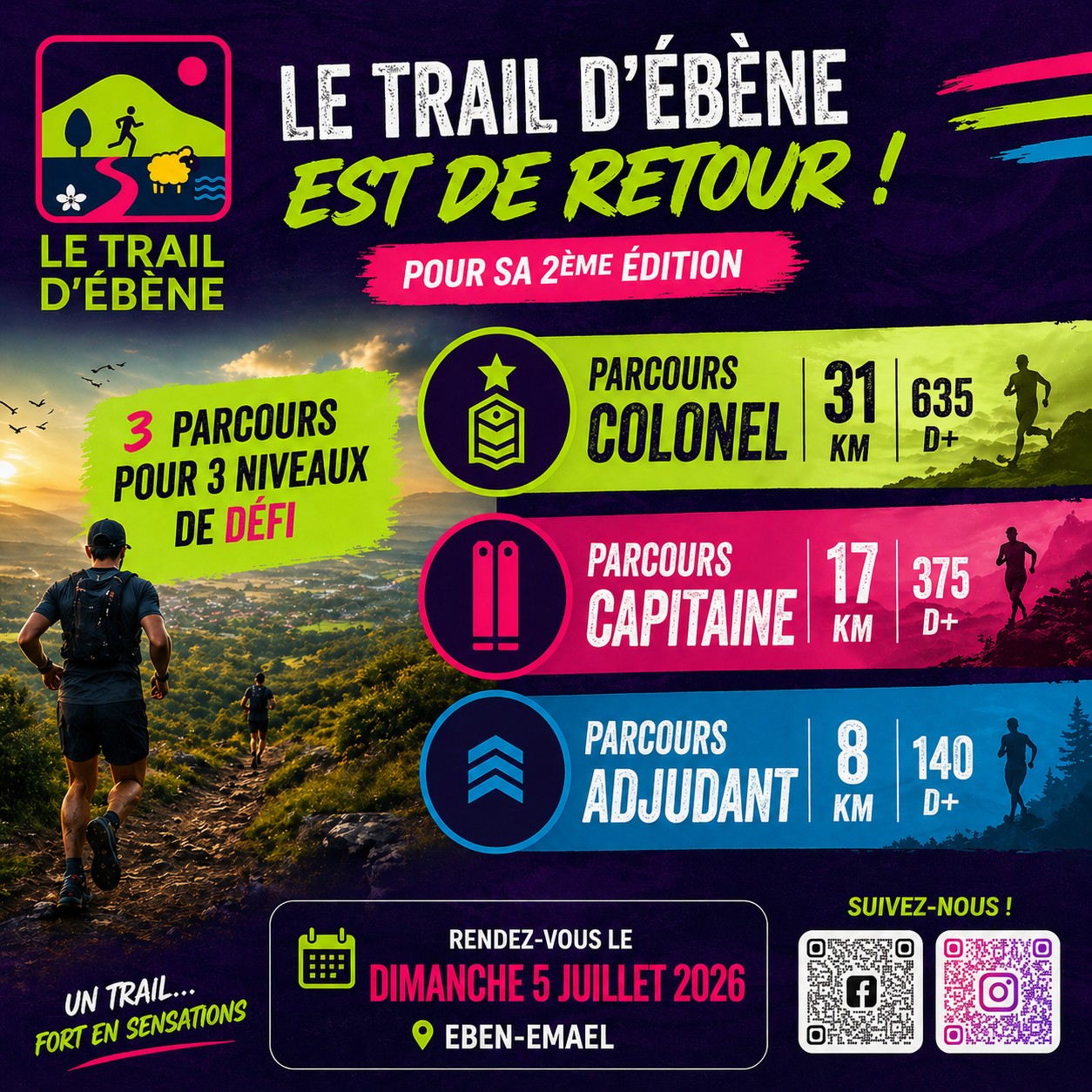 Flyer de la course
