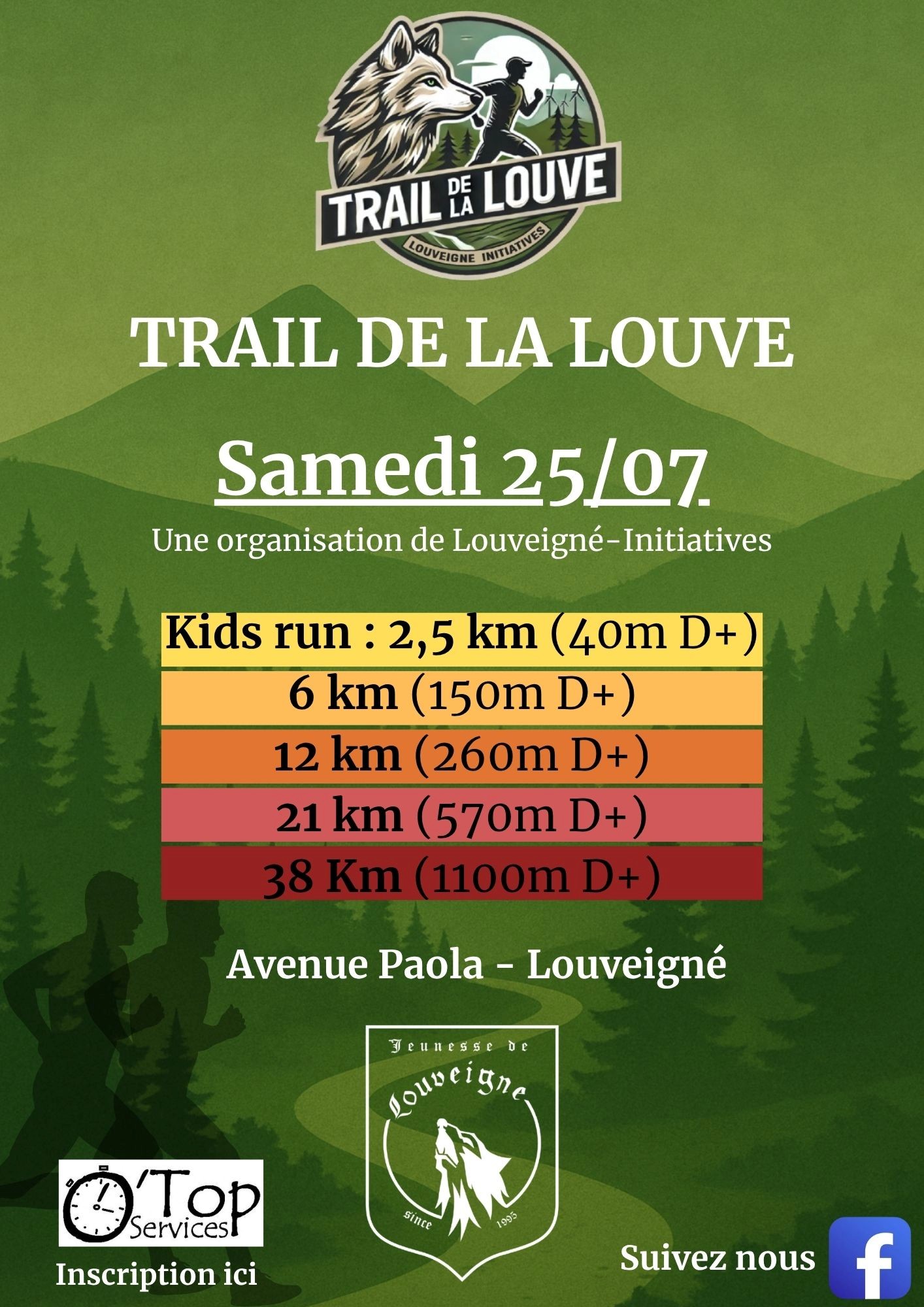 Flyer de la course
